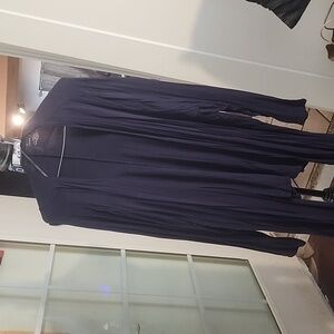 Lane Bryant Navy Cardigan 30/32